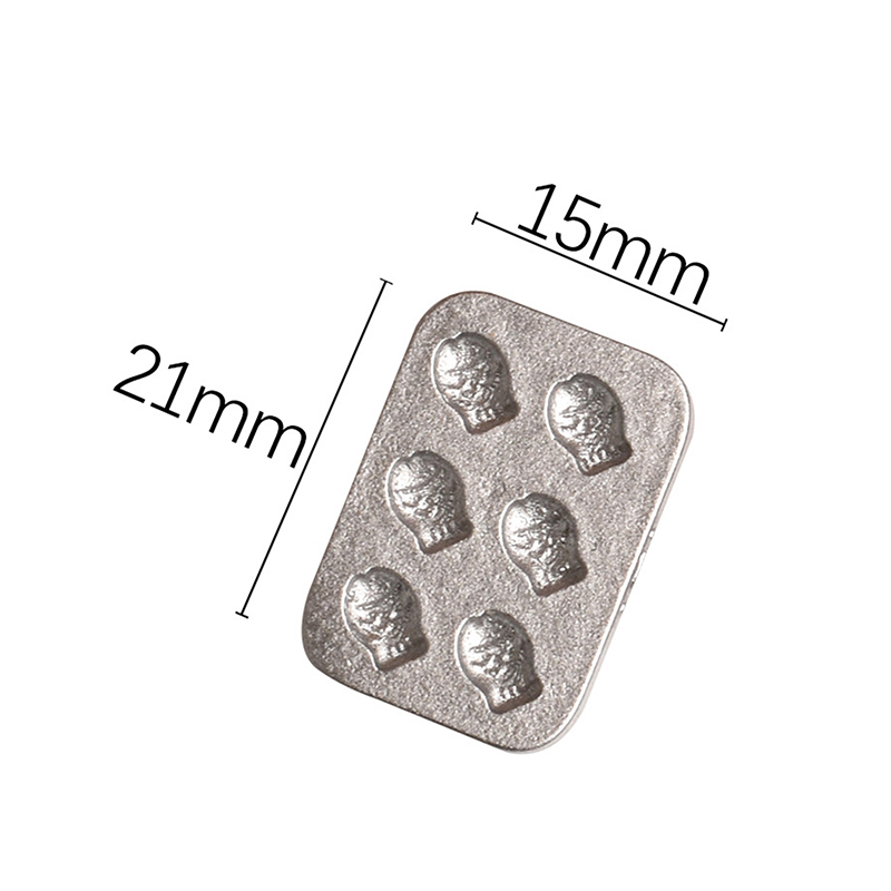 10 pcs Cetakan Kue Miniatur Ru - Kitchen Baking Trays ulasan dan harga