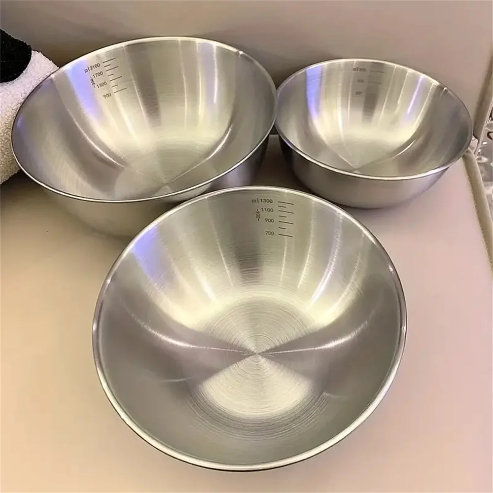 1-3 Set Mangkuk Stainless Stee - Kitchen Baking Essentials ulasan dan harga