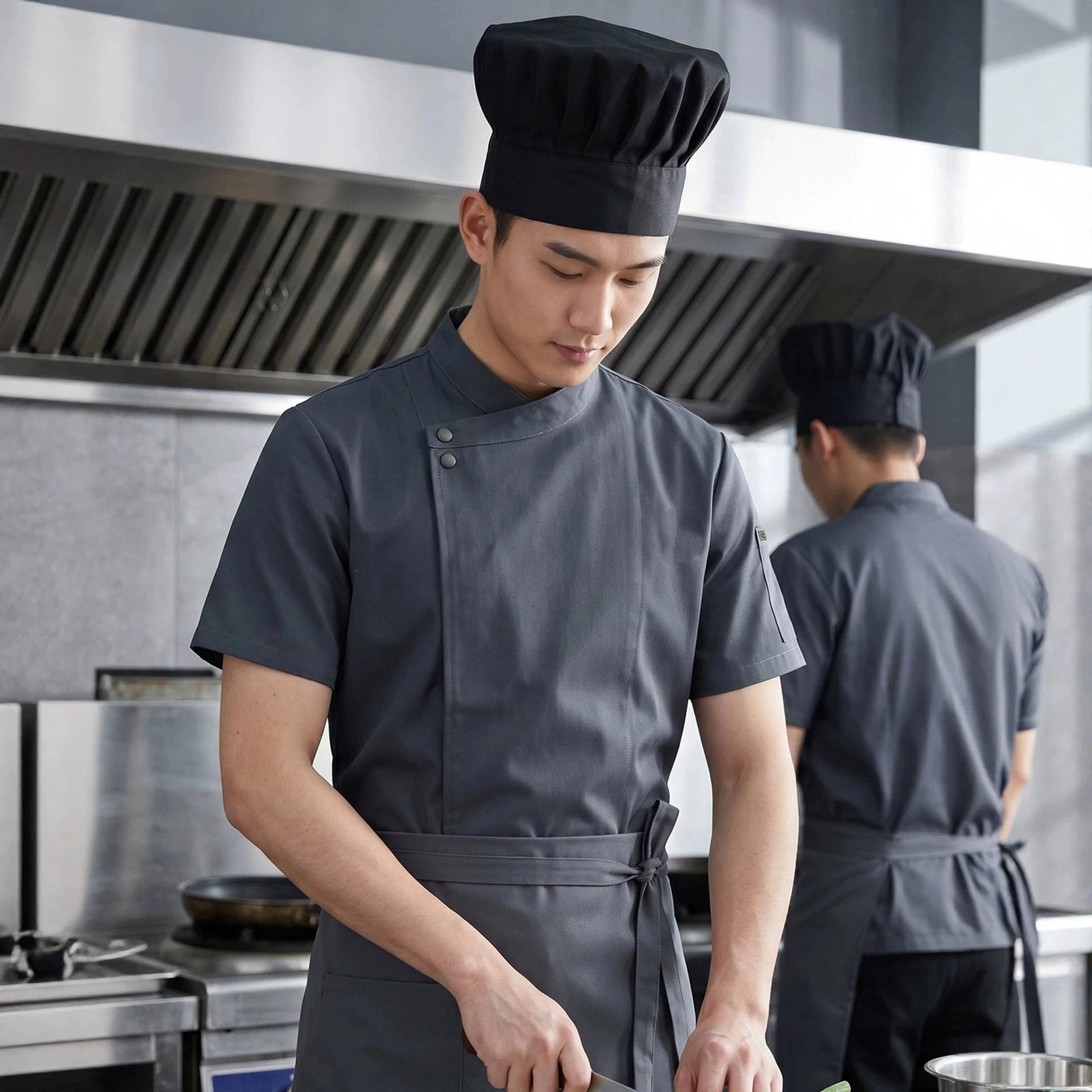 Jaket Seragam Koki Pria Pakaia - Kitchen Baker ulasan dan harga