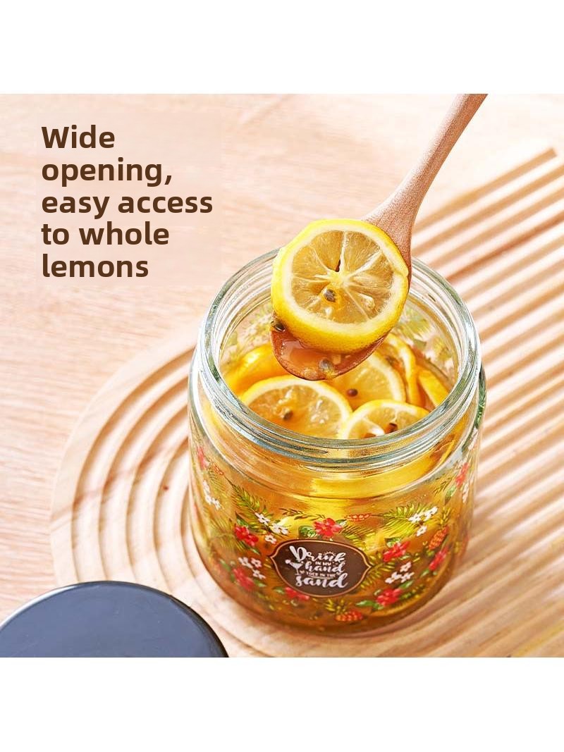 Toples Penyimpanan Kaca Tebal  - Kitchen Baking Canisters ulasan dan harga