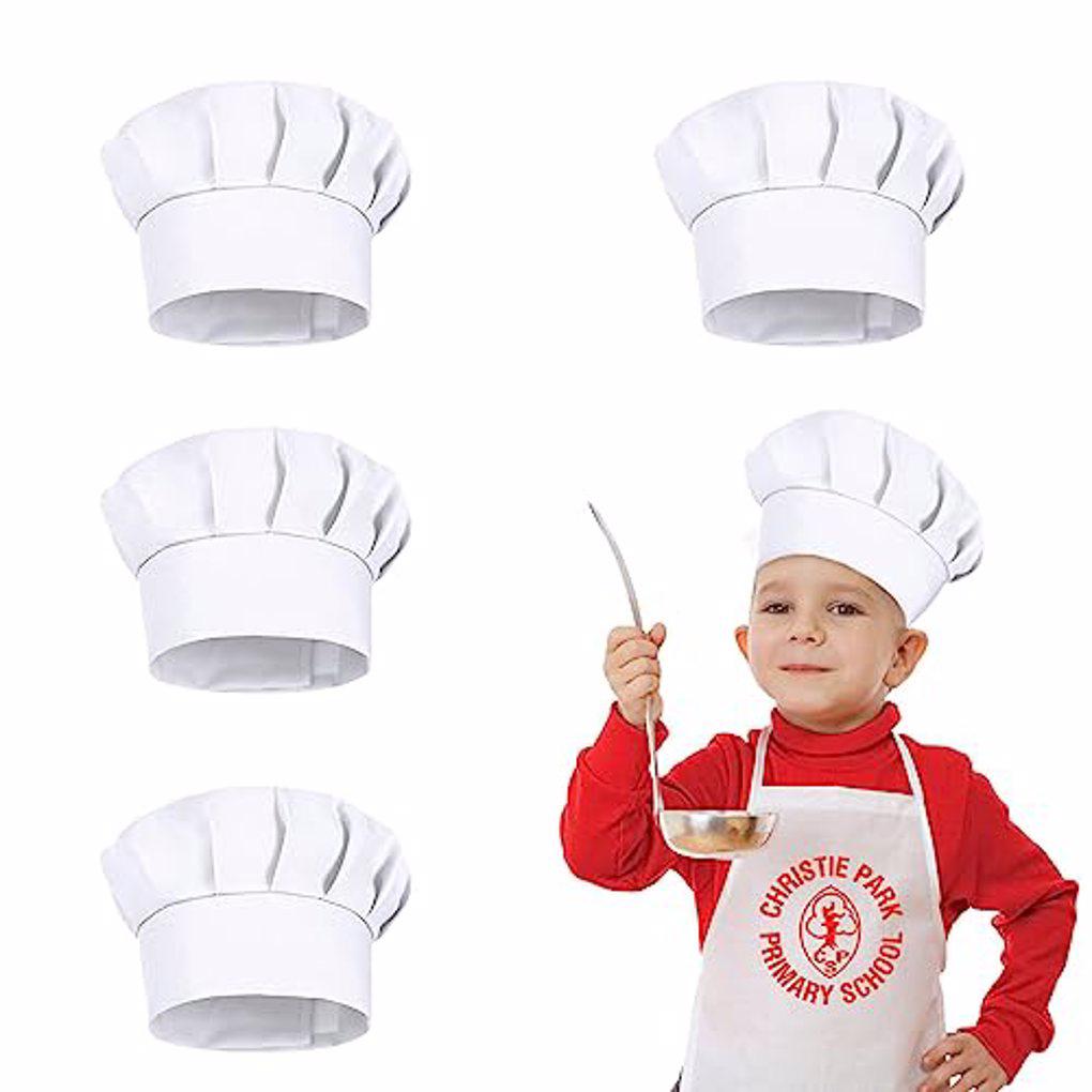 4 Buah Topi Pesta Putih Kostum - Kitchen Baker ulasan dan harga