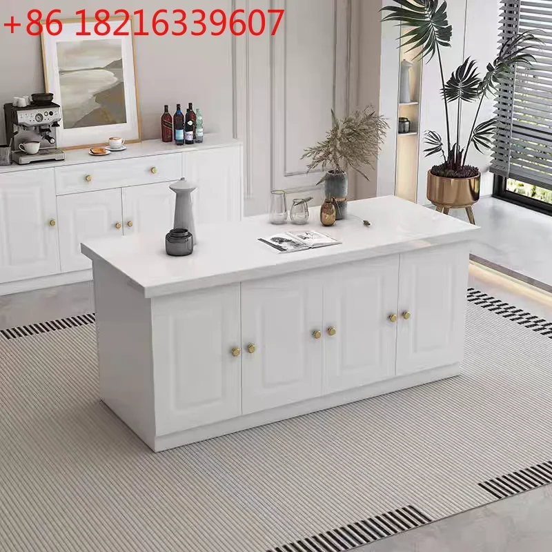 Meja bar mewah ringan TAO, mej - Kitchen Baking Island ulasan dan harga