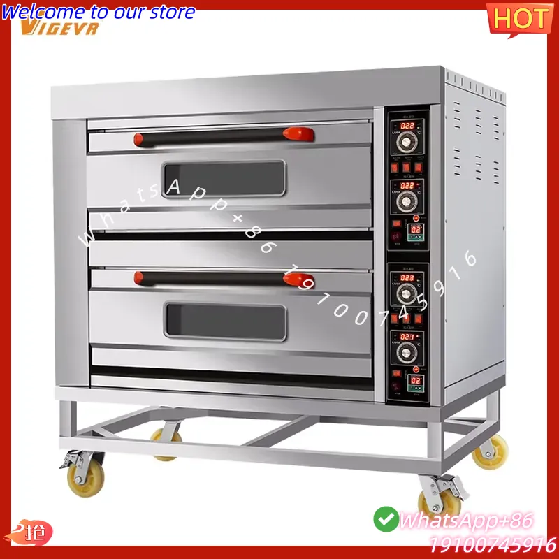 Oven Pizza Listrik Industri 20 - Commercial Kitchen Baking Oven ulasan dan harga