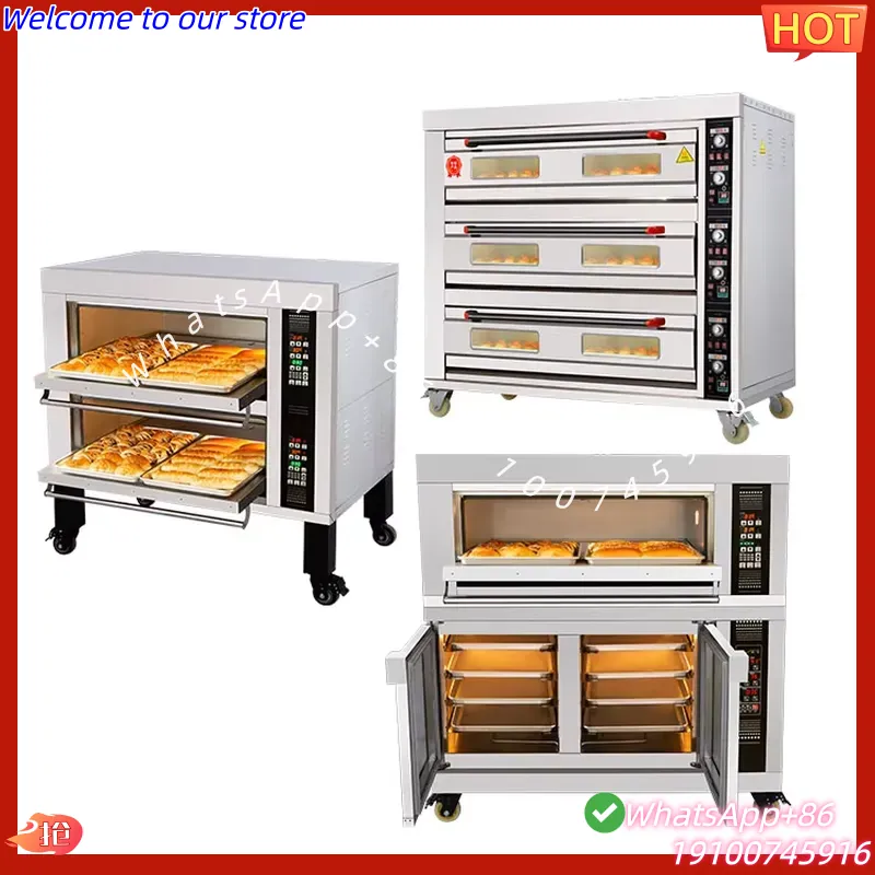 Oven Pizza Listrik Industri 20 - Commercial Kitchen Baking Oven ulasan dan harga