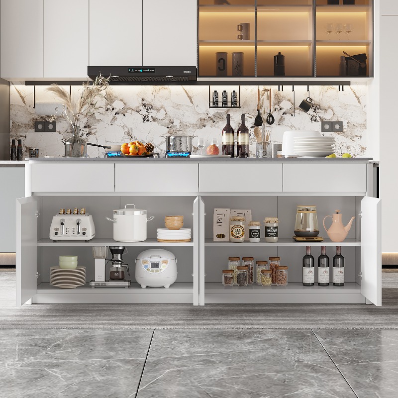 Kabinet Pulau Dapur Lampu Indi - Kitchen Baking Island ulasan dan harga