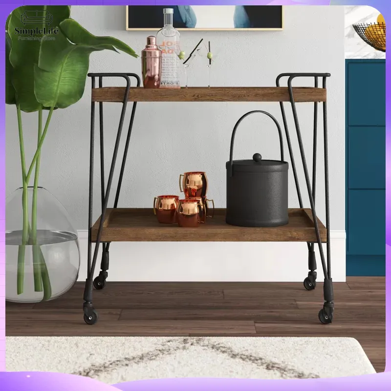 Troli Dapur Beroda, Kereta Dor - Kitchen Baking Trolley ulasan dan harga